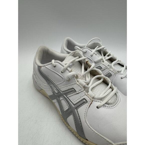 USED Asics TUMBLINA Women's Cheer Shoe White US Size 5.5 Medium NIB - Picture 3 of 11